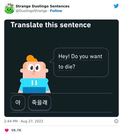 memes duolingo|duolingo funny sentences.